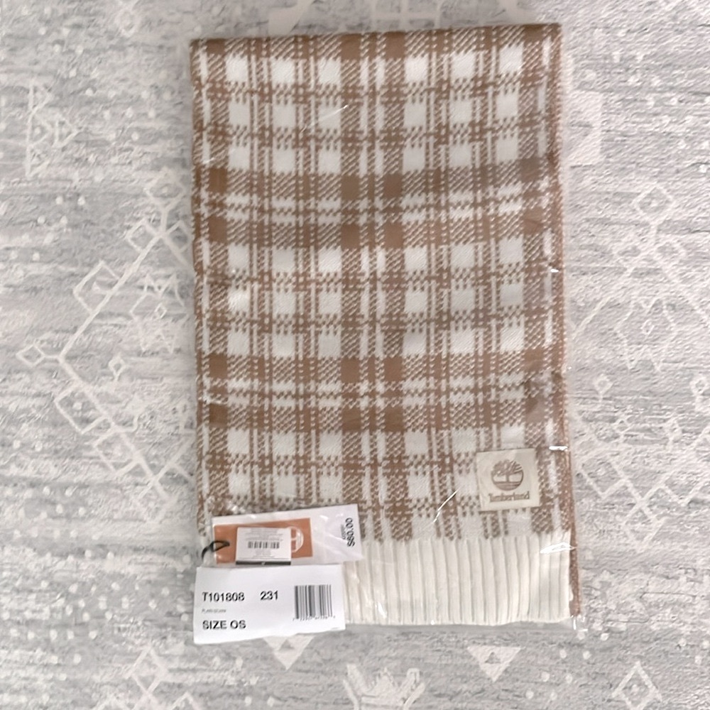 COPY - New with tags Timberland Scarf plaid